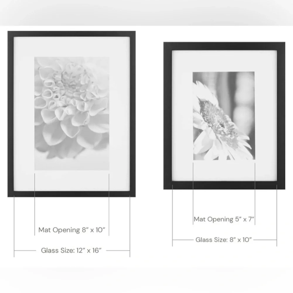 7-pc Walnut Gallery Wall Picture Frame Kit - Picture 5 of 7